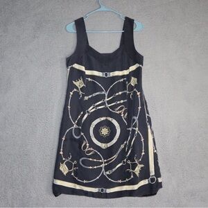 J. McLaughlin Black A-line Mini Dress